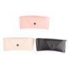 1Pc Leather Eye Glasses Sunglasses Hard Case Protector Box Portable Solid Color