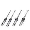 6pcs Woodworking Countersink Drill Bits Set with Hexagonal Shank Simple To Operate for Accurate & Controlled Drilling