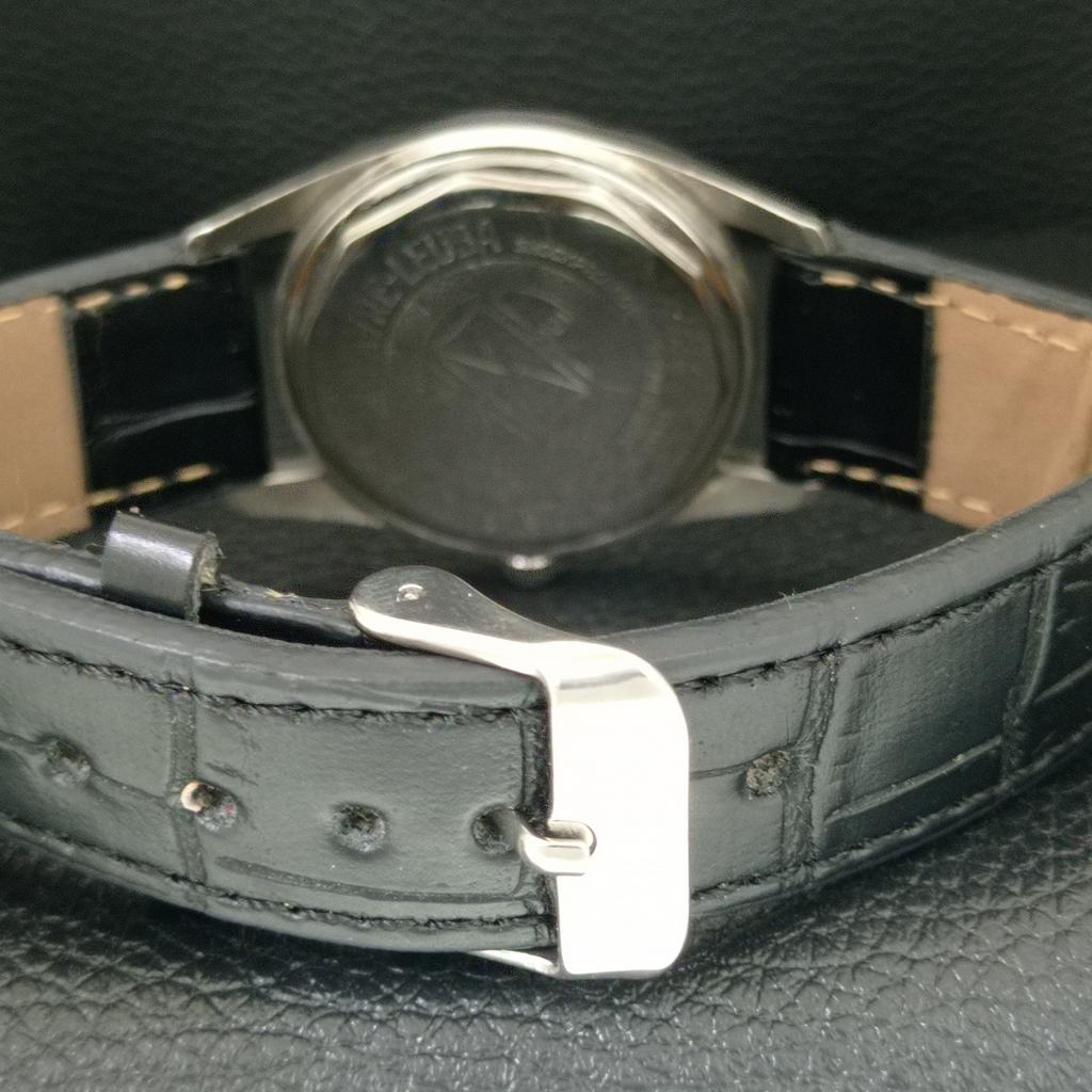 HAND-WINDING VINTAGE FAVRE LEUBA 101 SEA KING SWISS MENS WHITE WATCH a703011-1