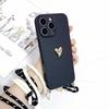 Crossbody Lanyard Case For Xiaomi 15T Mi 17 Pro Max Redmi 15 15C Note 14 Pro Plus 14C 14T Strap Shockproof Anti-Loss Love Cover