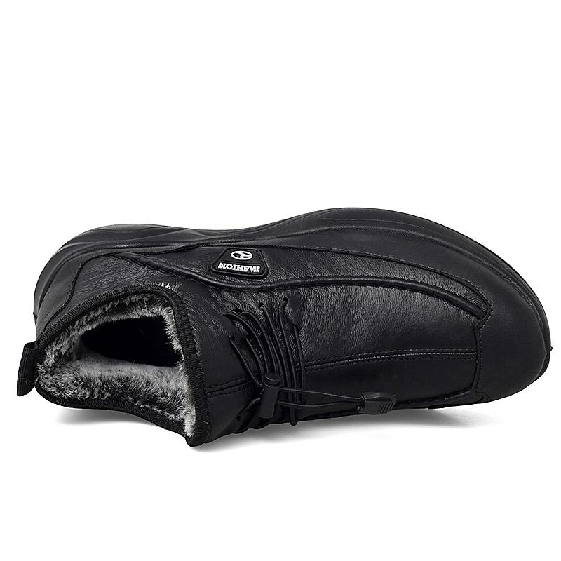 Zimní plus sametové pánské neformální bavlněné boty Staré bavlněné boty Outdoorová obuv