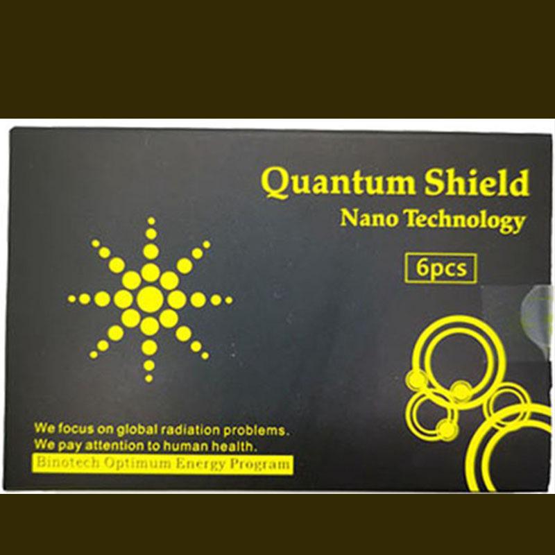 Six-Piece Energy Shield: Anti-Radiation Mobile Phone Stickers with Negative Ions