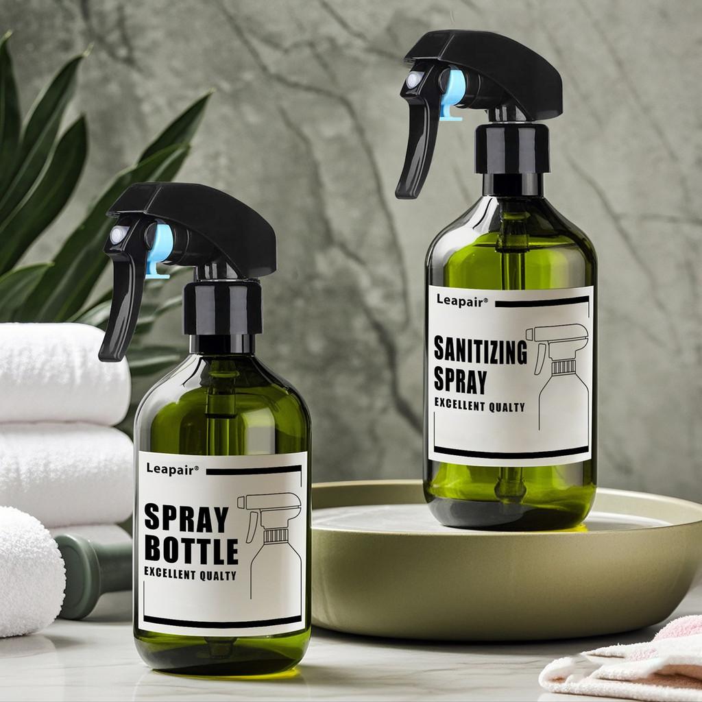 500ml Etiketli Yeniden Doldurulabilir Sprey Şişeleri Plastik Taşınabilir Tetik Sprey Şişesi Bahçe Bitki Mutfak İçin Makyaj Aracı