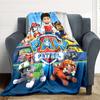 1pc Paw Patrol Soft & Warm Flannel Blanket, Multi-Purpose Throw Blanket for Couch, Sofa, Office, Bed, Camping, Travel 128