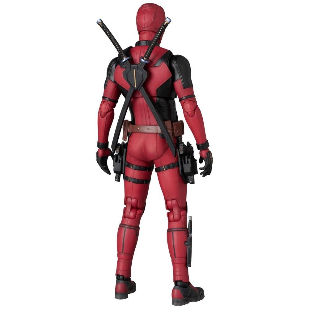 MEDICOM TOY MAFEX Deadpool and Wolverine Ver. Action Figure No.284 160mm Painted with Accessories