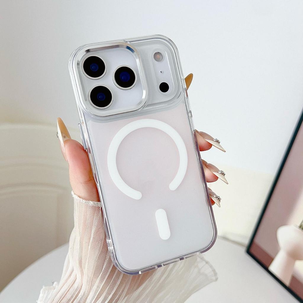 Jasný Stínový Chameleon Magnetický Kryt na Telefon pro Apple 17 Pro Max s Kompatibilitou Trendových Tlačítků 15/16.