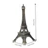 Bronze Tone Paris Eiffel Tower Figurine Statue Exquisite Craft Stylish Building Model Miniature Replica Creative