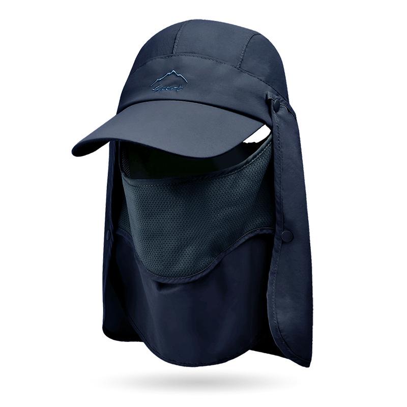 9071 Summer Quick-drying Baseball Cap Men's Sunscreen Hat Multifunctional Sun Hat Outdoor Fishing Mountaineering Hat