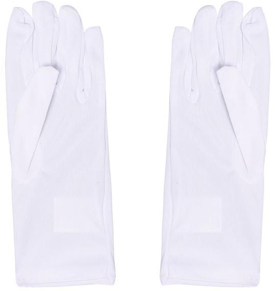 Children' Gloves White Magician Costume 17cm