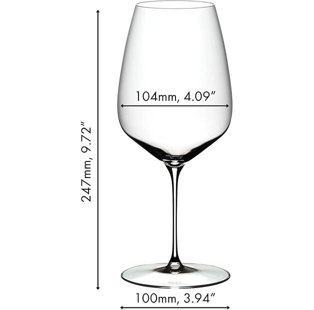 Set of Riedel Veloce Cabernet/Merlot Glasses, 2 Pieces (6330/0)