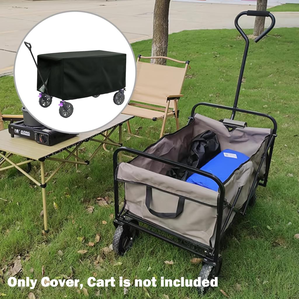 Must-Have Camping Cart Cover, Suitable for Outdoor Camping & Picnics, Protective Cover (Cover Only, Cart Not Included)