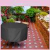 Patio Round Waterproof Garden Furniture Cover Outdoor Table Chair Dust Protector