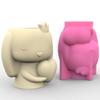 Bear Rabbit Foxes Flowerpot Storage Mold Trinket Holder Tool DIY Home Decor Mold