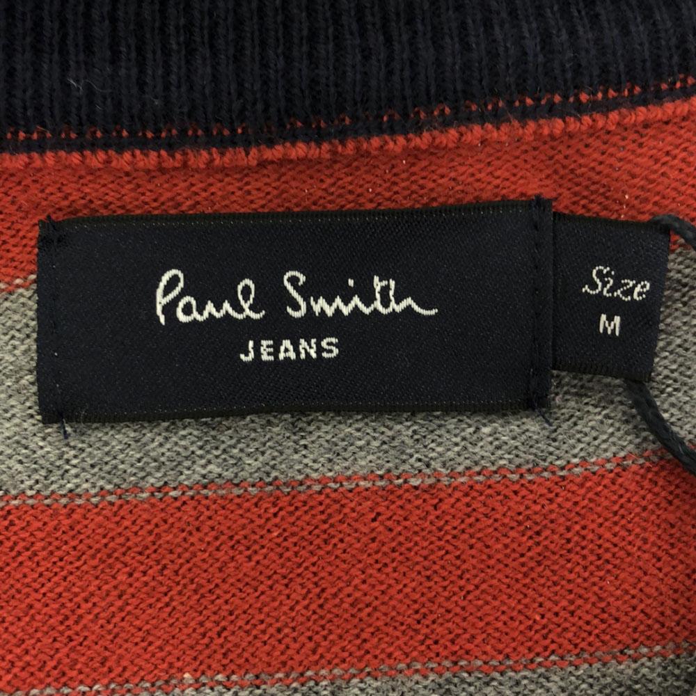 unused Paul Smith JEANS Border Pattern Long sleeve knit Sweater with tags Men's Used