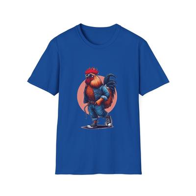 T-Shirt di Pollo in Denim – Design Divertente Ispirato a Always Sunny