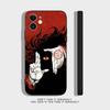 Anime Alucard Hellsing Phone Case For iPhone 16,15,14,13,12,11,Pro,X,XS,Max,XR,Plus,Mini Soft Silicone Black Shockproof