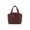 Bolsa Tote Afternoon Tea Living HJ71 Bolsa Tote de Lona com Bolso Whitebait Noriyuki, Marrom