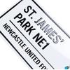 Newcastle United FC Street Sign