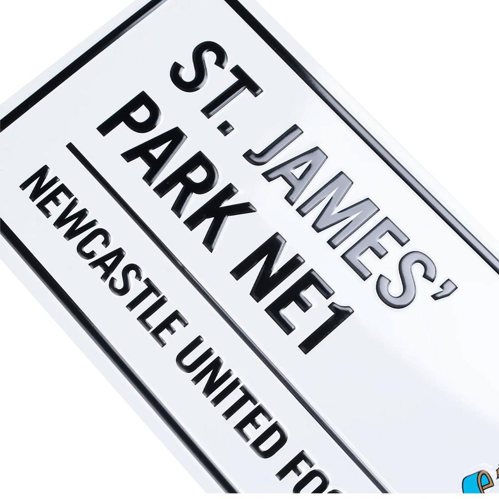 Newcastle United FC Street Sign
