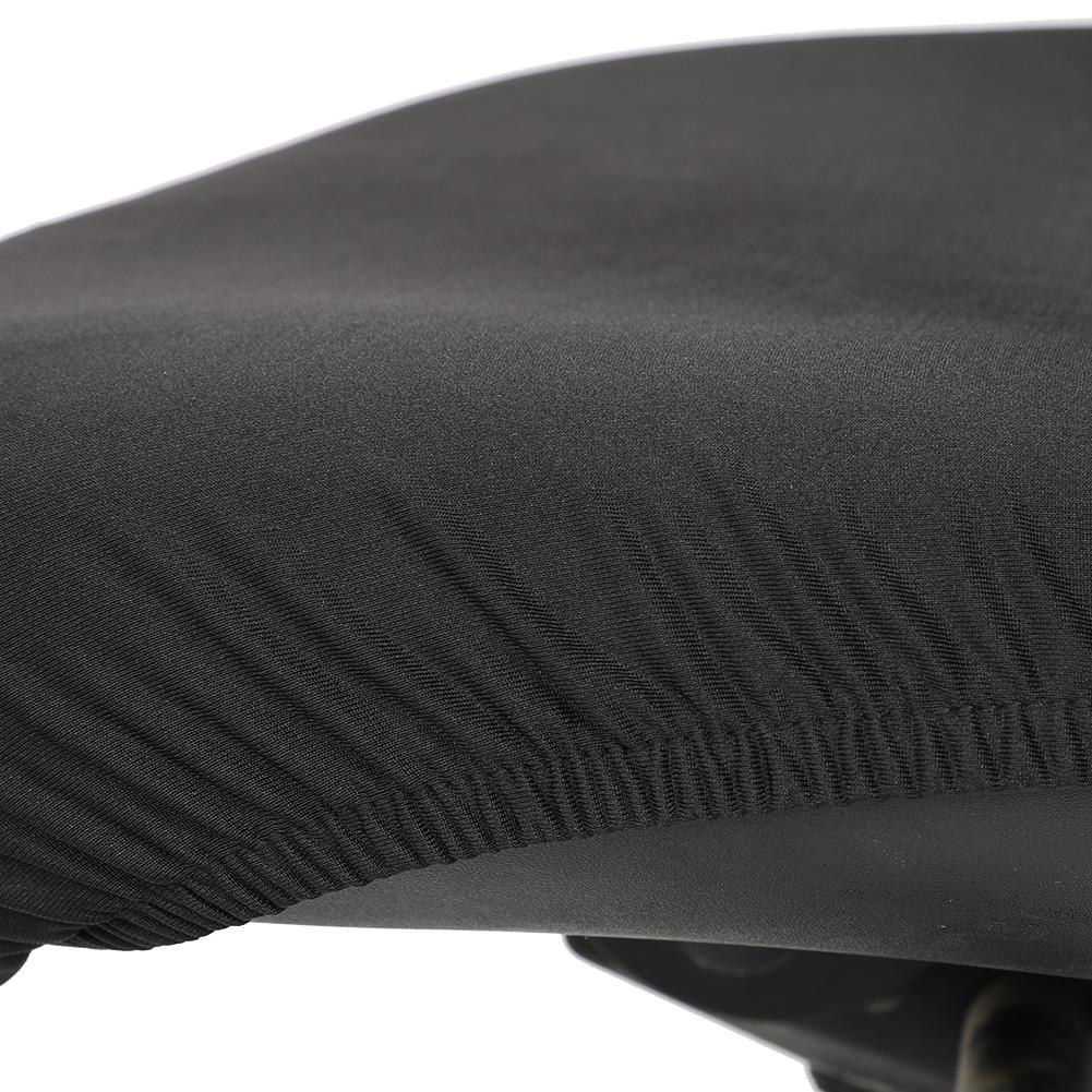 Elastic Stretchable Fabric Chair Seat Cover Protector for Office Computer Chairs (Black)