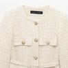 Women's Spring/Summer 2025 Casual Textured Belted Blazer - European & American Style