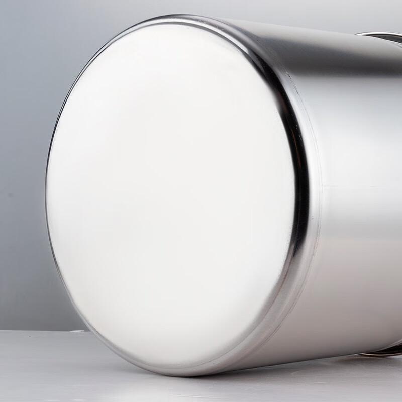 Liansheng Commercial 201 Stainless Steel Induction Soup Pot with Lid