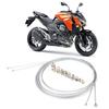 Clutch Cable Repair Kit, Motorcycle Emergency Brake Throttle Accelerator Cable Repair Kit Steel Universal