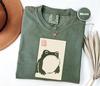 Maglietta per bambini e rana poco impressionata, Maglietta Matsumoto Hoji e per bambini Comfort Colors, Rana Vintage Arte Giapponese, Rana Scontrosa, Regalo Per Amante delle Rane