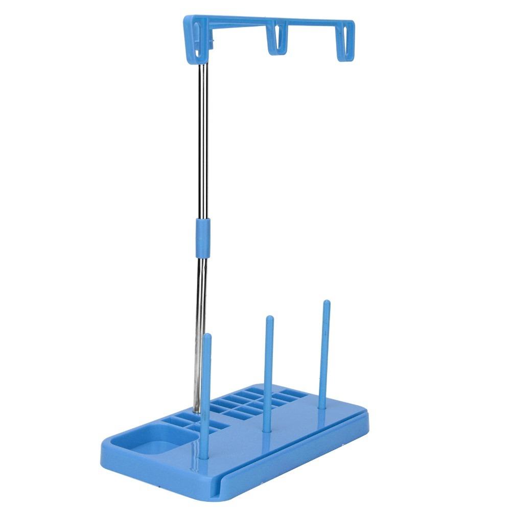 Швейные принадлежности Съемная стойка для ниток Светло-желтая подставка-держатель для ниток 3 катушки Синяя стойка для вышивальных ниток Бытовая швейная