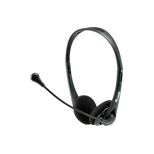 Casque - EQUIP - 245304 - Arceau - Filaire - Noir - 20-20000 Hz