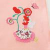 Summer New Arrival Girls' Floral Embroidered Princess Dress Knit Cotton Children's Dress