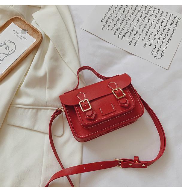 DIY Crossbody Bag Making Materials Kit PU Leather Cambridge Bags Sewing Set for Women Handmade Handbag Semi-finished Accessories