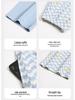 Women's Cloud Cotton Long-Sleeve Pajama Set with Chest Pads - Cute Cartoon Design for Autumn/Winter