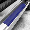 Blue Carbon Fiber Sticker Car Door Anti-Scratch Strip Protector Sill Scuff Cover