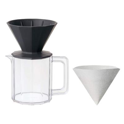 ALFRESCO Brewer Jug Set 4cups Black Dishwasher Safe Outdoor 20733