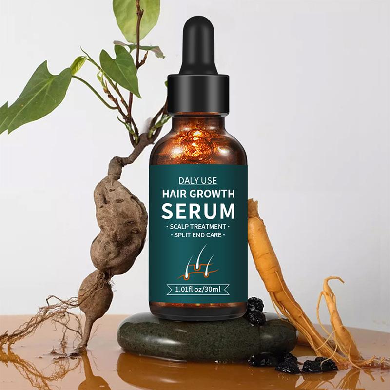 Ginger Polygonatum Anti-hair Loss Serum Fluid,Long Hair Dense Development Hair Growth Essence