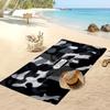 Fulham Football Print Beach Towel, Large Soft Quick Dry Towel for Beach Camping Swimming