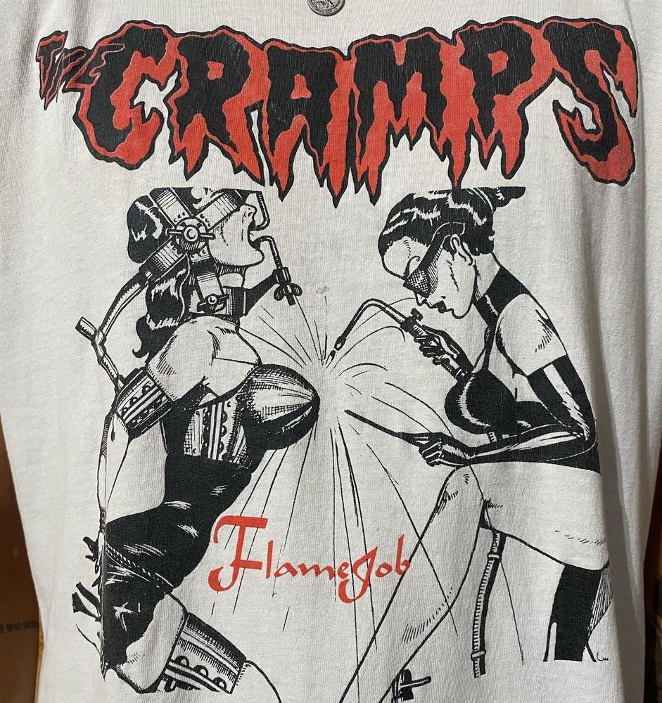 

The Cramps TShirt Flame Job Rare 1990s Tour Shirt classic style NH3266 Unisex T-Shirt XXXXL