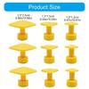 9Pcs Dent Repair Tool Puller Tabs Auto Maintenance Tool Dent Removal Tool Tabs Dent Removal Pulling Tab