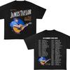 James Taylor Tournée d'été 2025 T-shirt Unisexe Toutes Tailles
