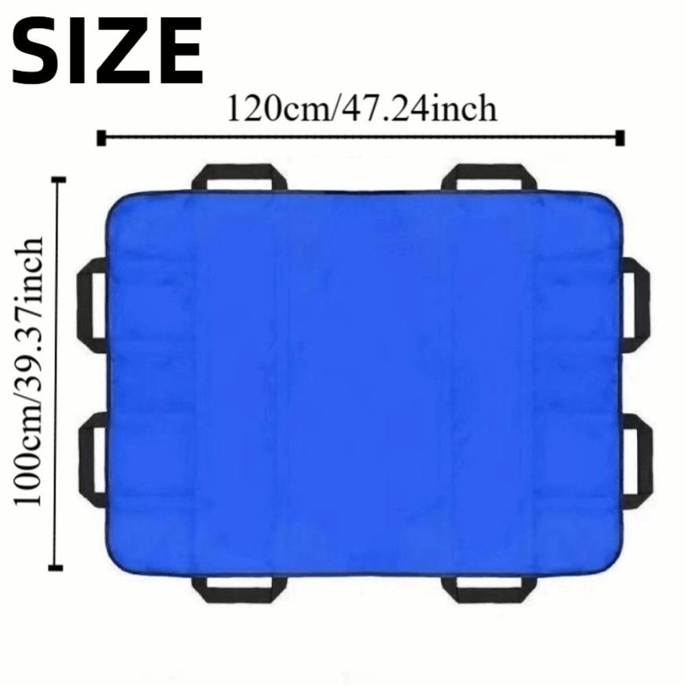 Reusable Elderly Turning Care Pad Reinforced Handles Patient Transfer Sheet Elderly Nursing