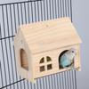 Pullable Bottom Bird House Hammock Nest Easy To Cleaning Creative Solid Wood Parrot House Smooth Edges Bird Breeding Box