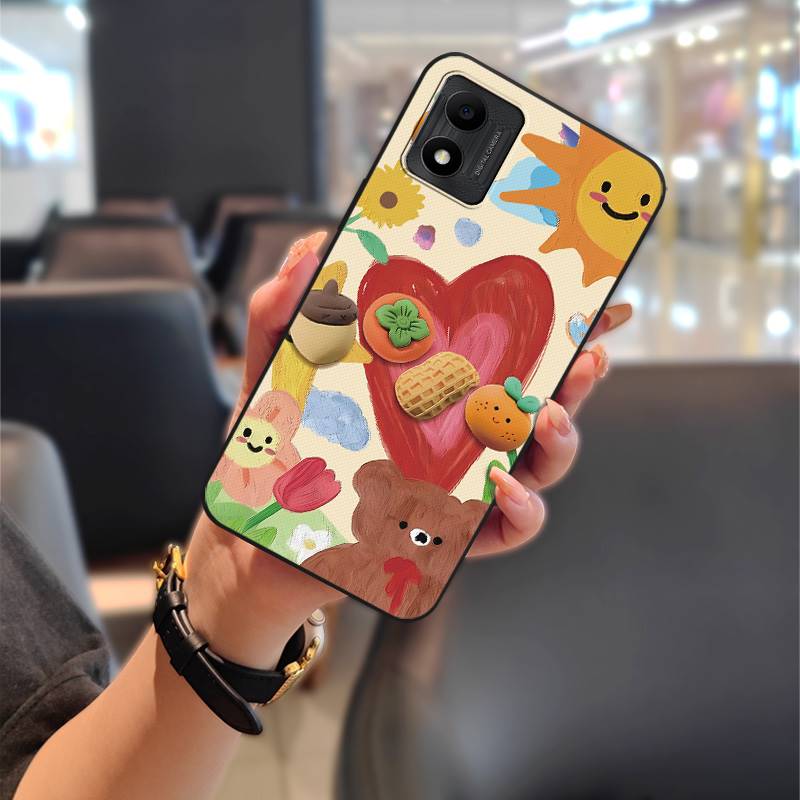 Shockproof Full Wrap Phone Case For TCL 305i/5164D Anti-knock TPU Durable Soft Case Waterproof Silicone Protective Cute
