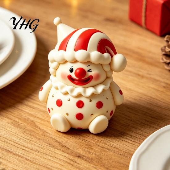 TPR Stress Ball 1/2Pcs Cartoon Clown Relief Toy, Slow Rebound Squeeze Sensory Toy Anxiety Reduction Fidget for Desktop Decoration Toys