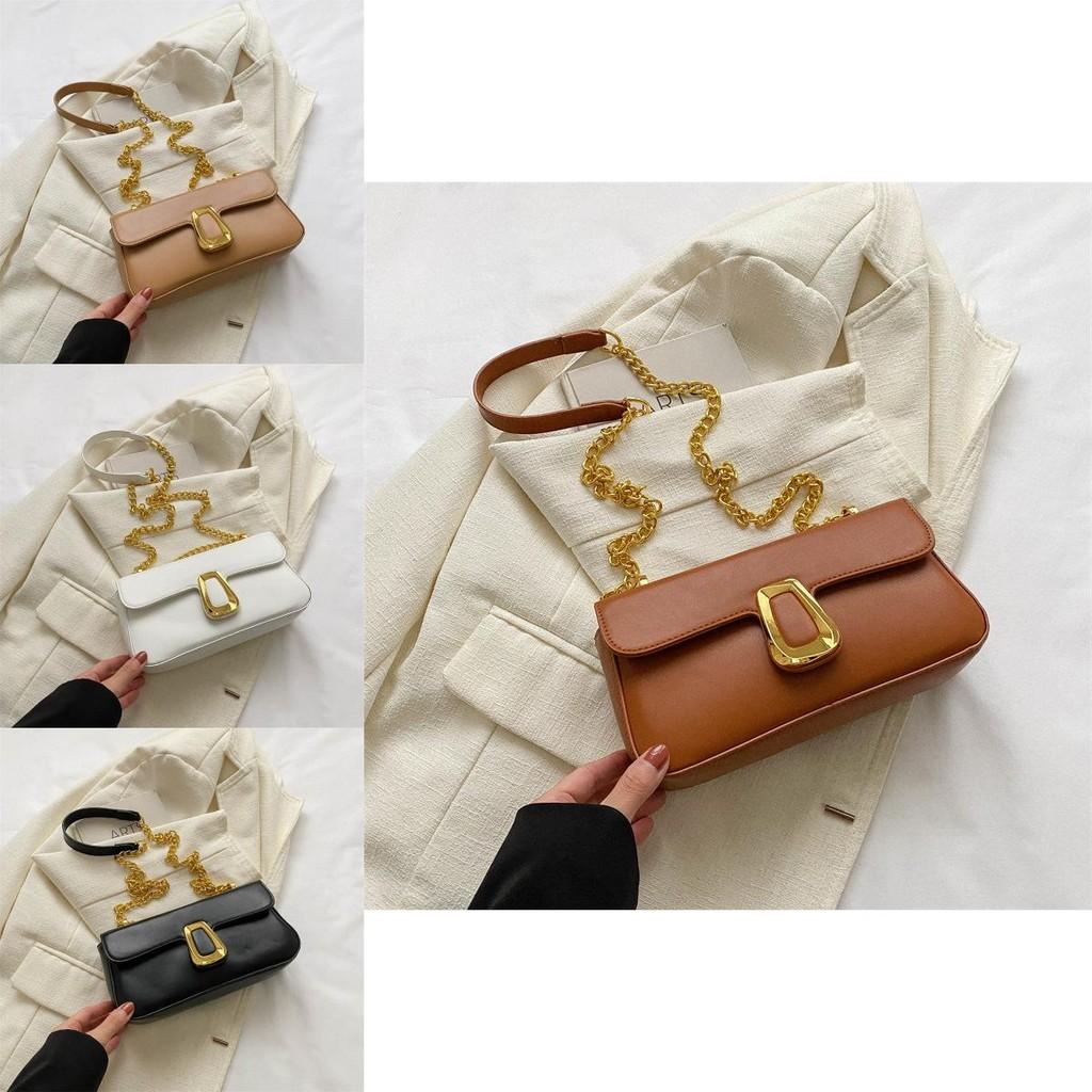Trendy Shoulder Bag For Women Fashionable Chain Small Square Crossbody Purse
