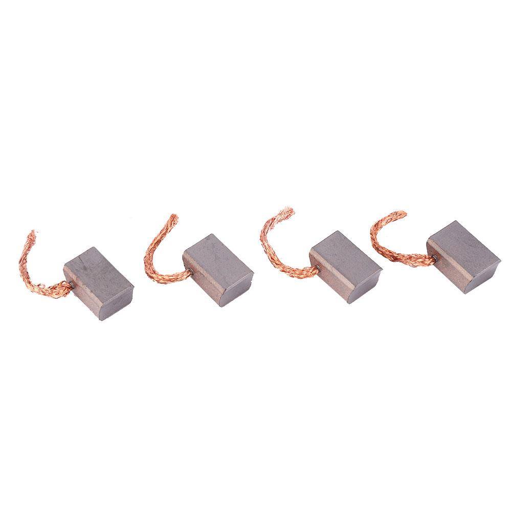 100Pcs Carbon Brushes Replacement Kits Fit for Automotive Electronic Fan Motor J435A 9x8x13.5mm