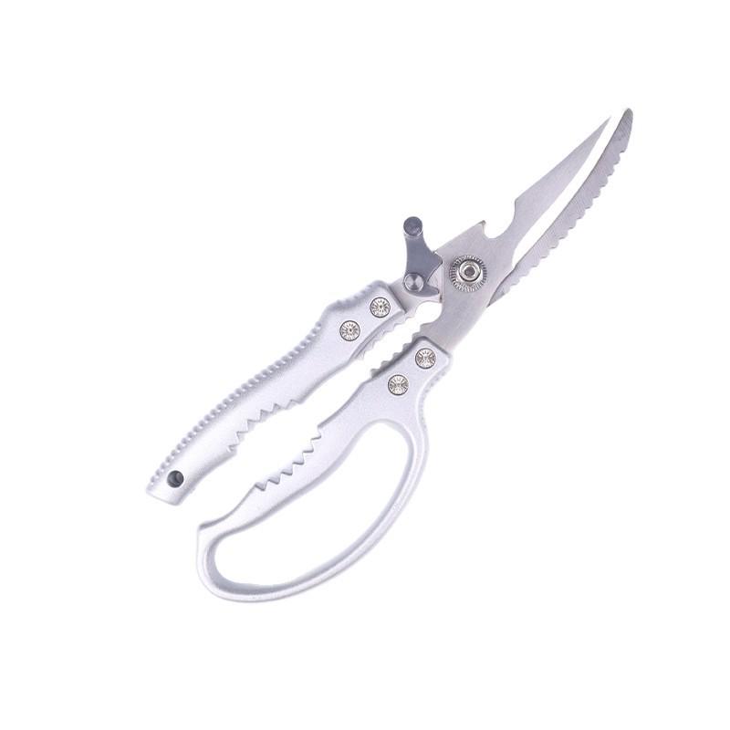 Stainless Steel Multi-Functional Chicken Bone Shears for Kitchen Use