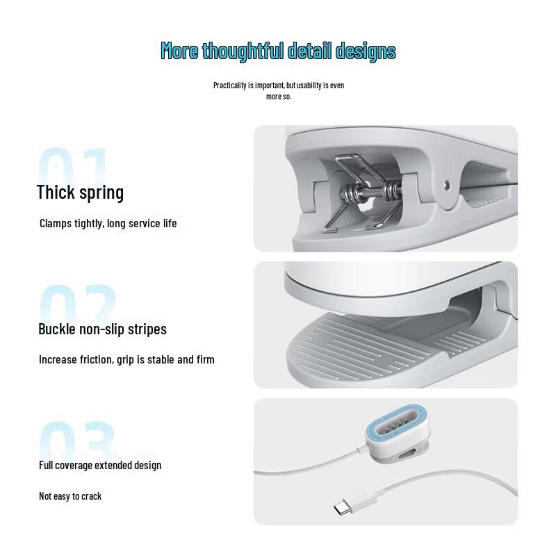 CUKTECH Power-Pin Modular Clip-On USB Cooling Fan