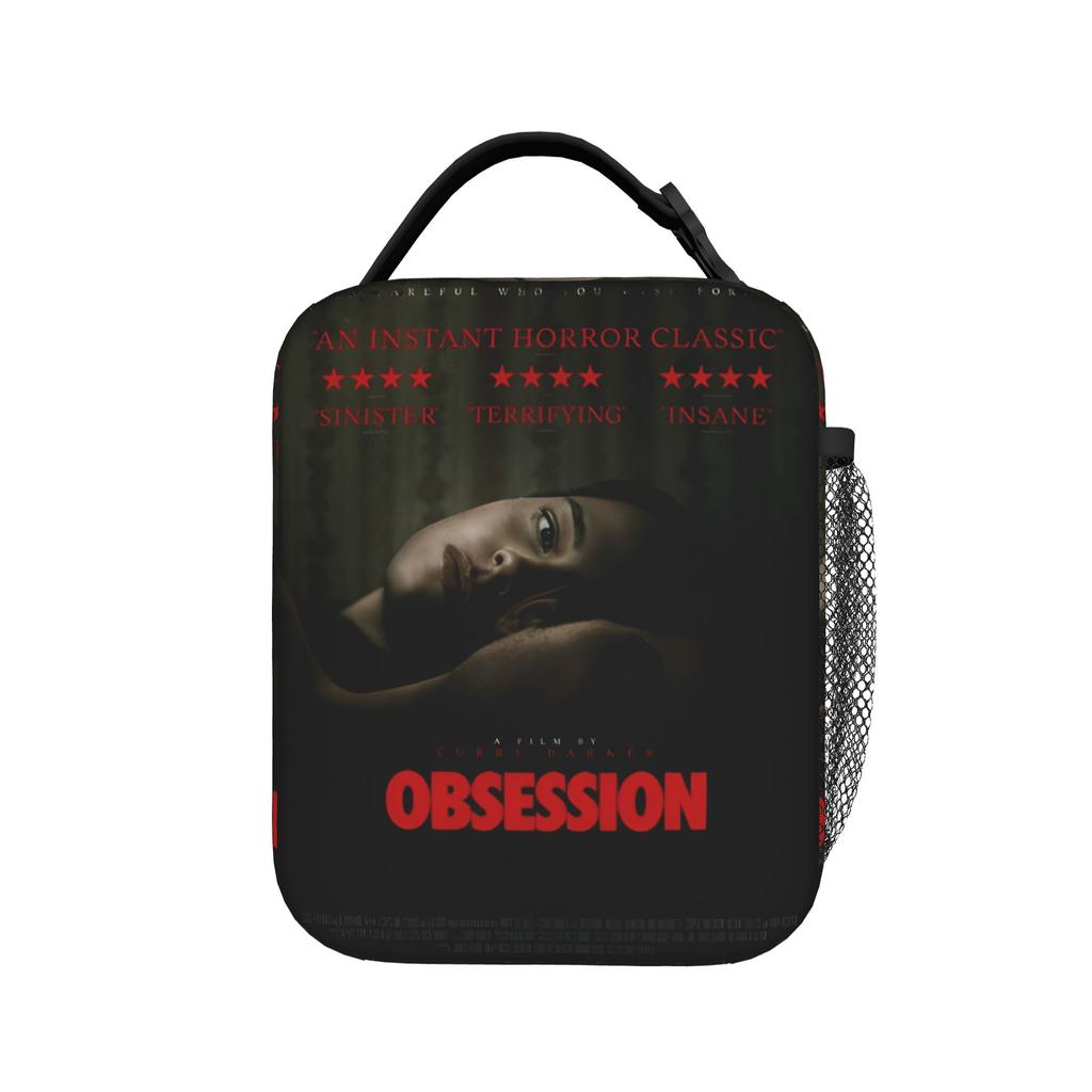 Obsession Movie Insulated Lunch Bag High Capacity Reusable Thermal Bag Tote Lunch Box College Travel Men Women