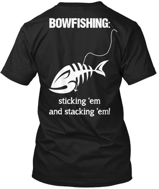 

Bowfishing Apparel T-Shirt Tops Tee Size S to 4XL S